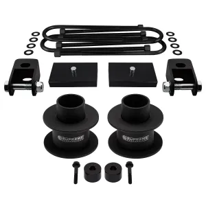 2005-2022 Ford F250 Super Duty Full Suspension Lift Kit with Front Shock Extenders & Bump Stop Drop Spacers 4WD