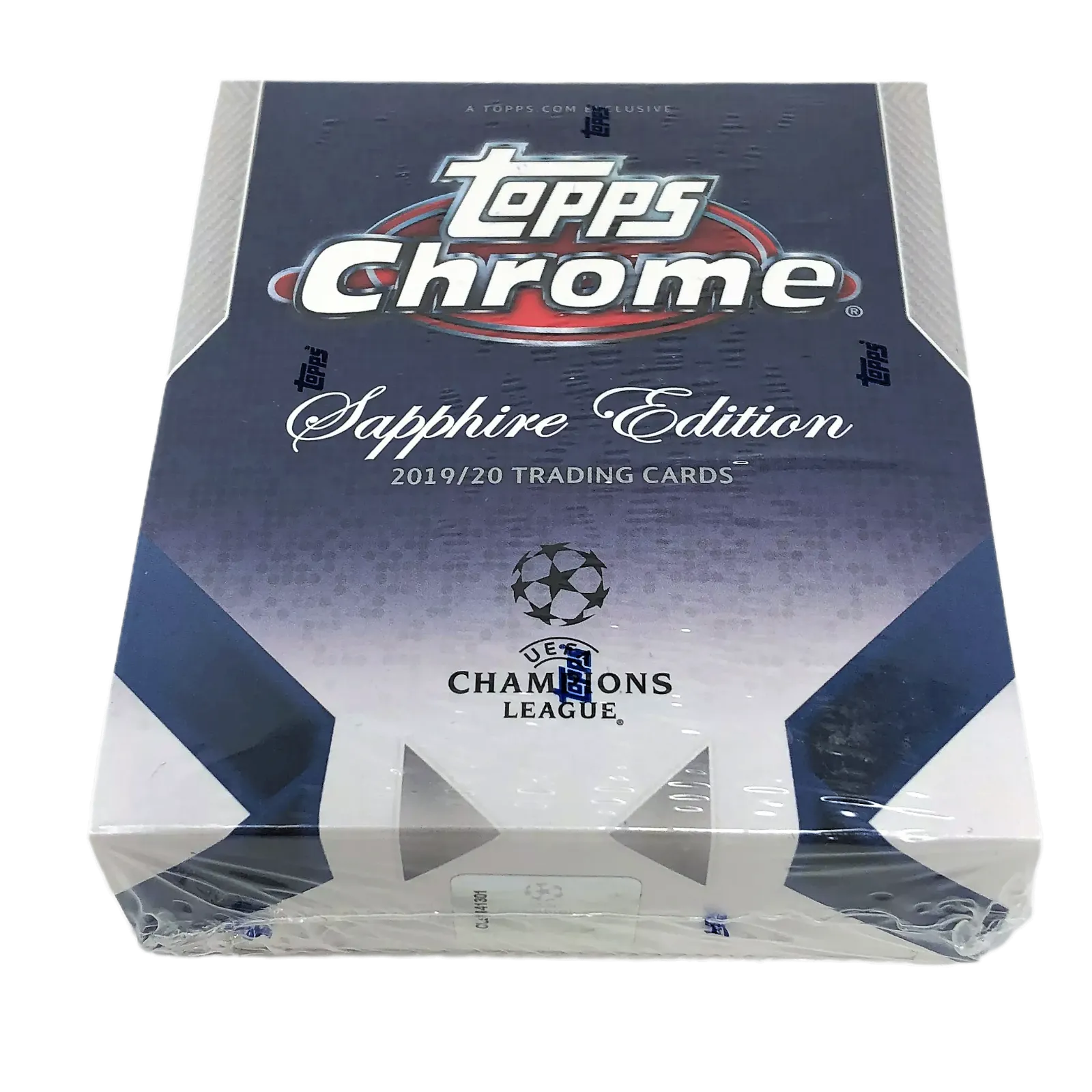 2019-20 Topps Chrome UEFA Champions Sapphire Factory Sealed Hobby Box Haaland RC