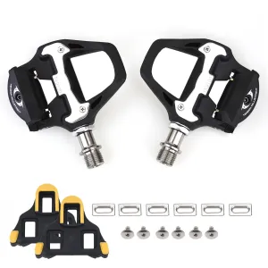 215g TK9100 road bike SPD-SL pedal | 215g シマノSPD-SL対応  TK9100 チタン合金シャフトペダル　
