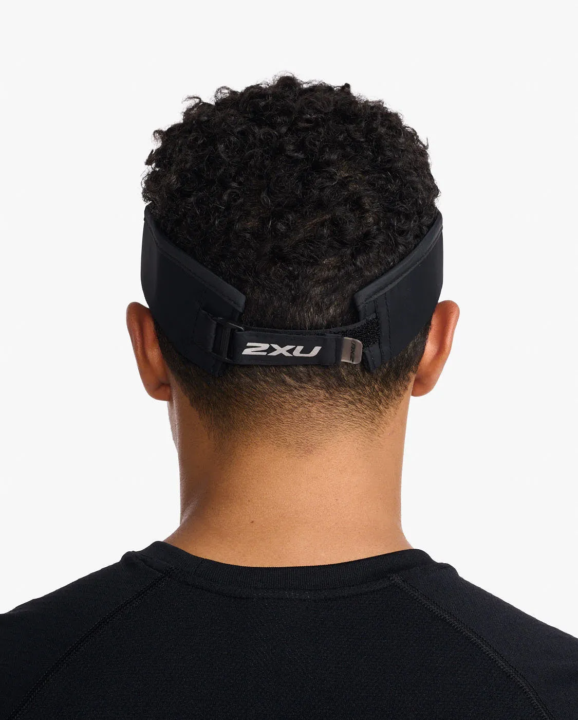 2XU Run Visor | Black
