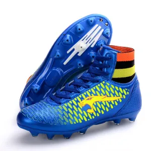 3 colors EUR 33-44 superfly football boots brand design men's soccer shoes women botas de futbol specialty soccer boots cleats