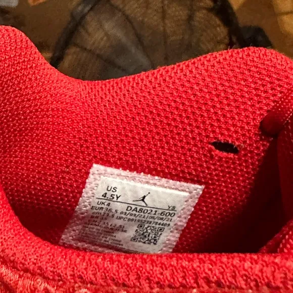 4.5y Jordan shoes