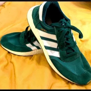 Adidas Iniki Runner‎ Shoes, Collegiate Green, Size 11.5