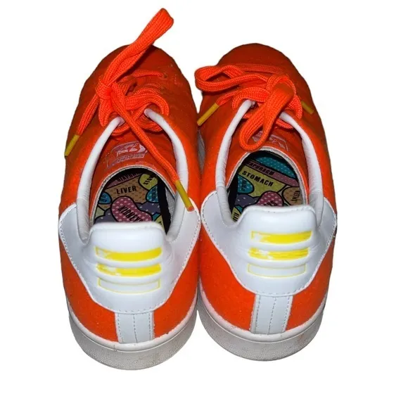 Adidas Stan Smith Solar orange shoes