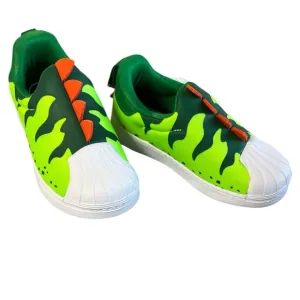 Adidas Superstar 360 I Dinosaur Toddlers' Shoes Green/Cloud White GX 3269 8K