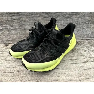 Adidas Ultraboost 5.0 Dna Black Solar Yellow Shoes Men's Size 12 H68071