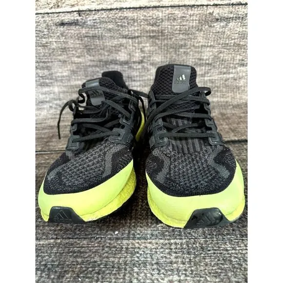 Adidas Ultraboost 5.0 Dna Black Solar Yellow Shoes Men's Size 12 H68071