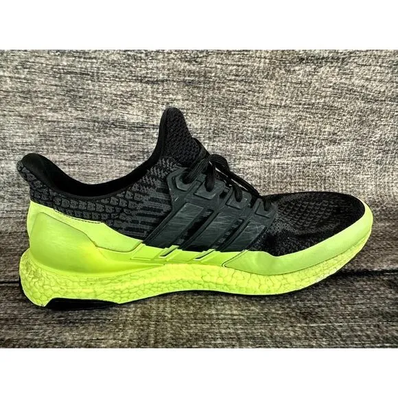 Adidas Ultraboost 5.0 Dna Black Solar Yellow Shoes Men's Size 12 H68071