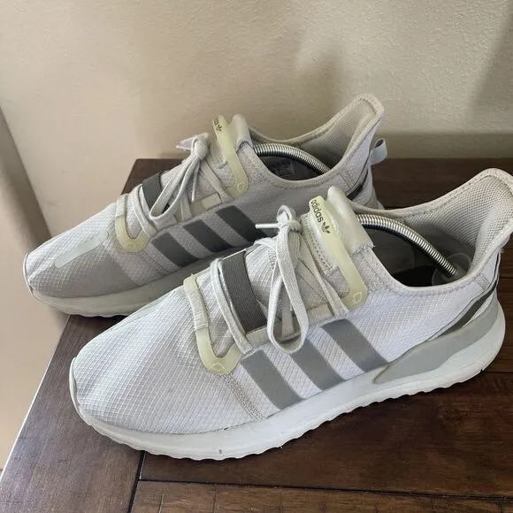 Adidas U_Path Run Shoes Ash Silver Green EE4461 Men's Size 11