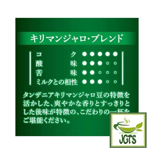 (AGF) Luxurious Coffee Shop Kilimanjaro Blend Ground Coffee