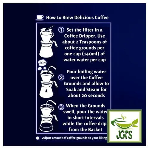 (AGF) Luxurious Coffee Shop Kilimanjaro Blend Ground Coffee