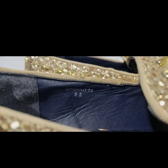 Alberto Fellini Men's Size 9.5 Sparko 16 Gold Spikes