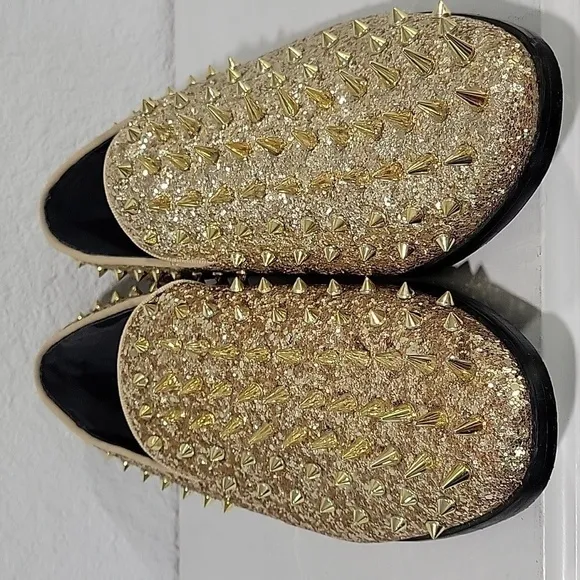 Alberto Fellini Men's Size 9.5 Sparko 16 Gold Spikes