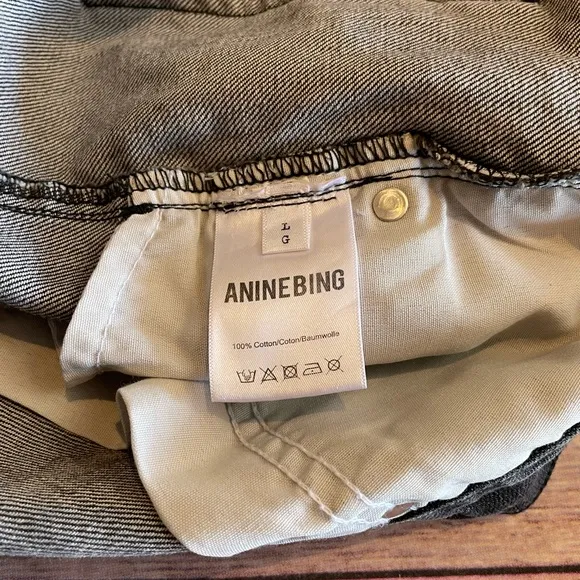 Annie Bing ~ Denim Cut Off Shorts
