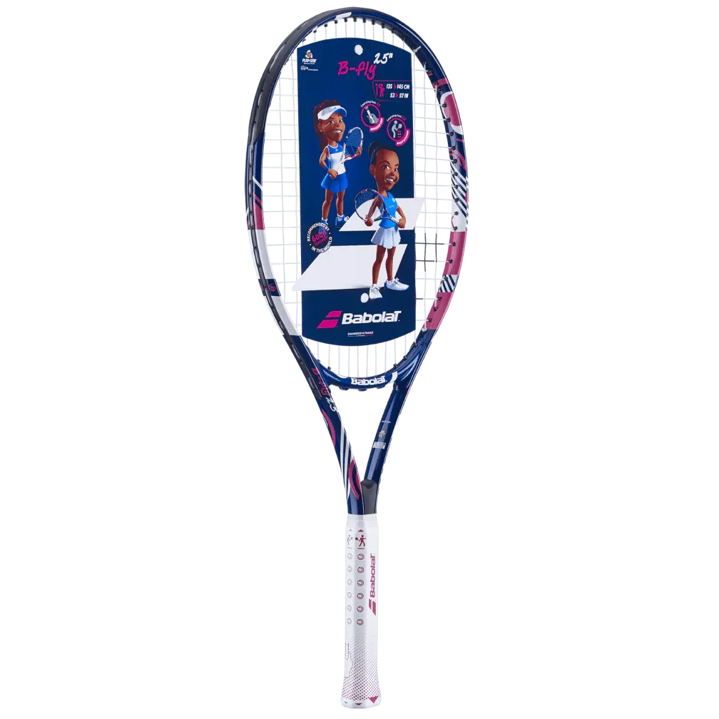 BABOLAT B'FLY 25" JR TENNIS RACKET - STRUNG