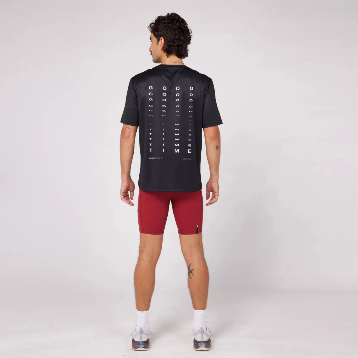 Bandit Running: Drift "Good Time" Performance Tee - Black (Unisex)
