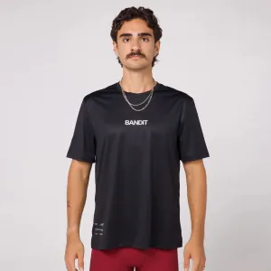 Bandit Running: Drift "Good Time" Performance Tee - Black (Unisex)