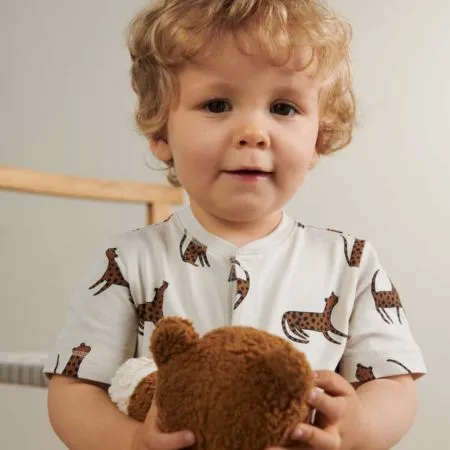 Bilbao Leopard Shortie Romper