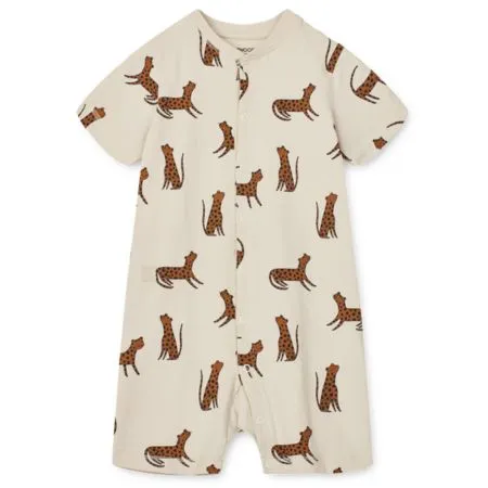 Bilbao Leopard Shortie Romper