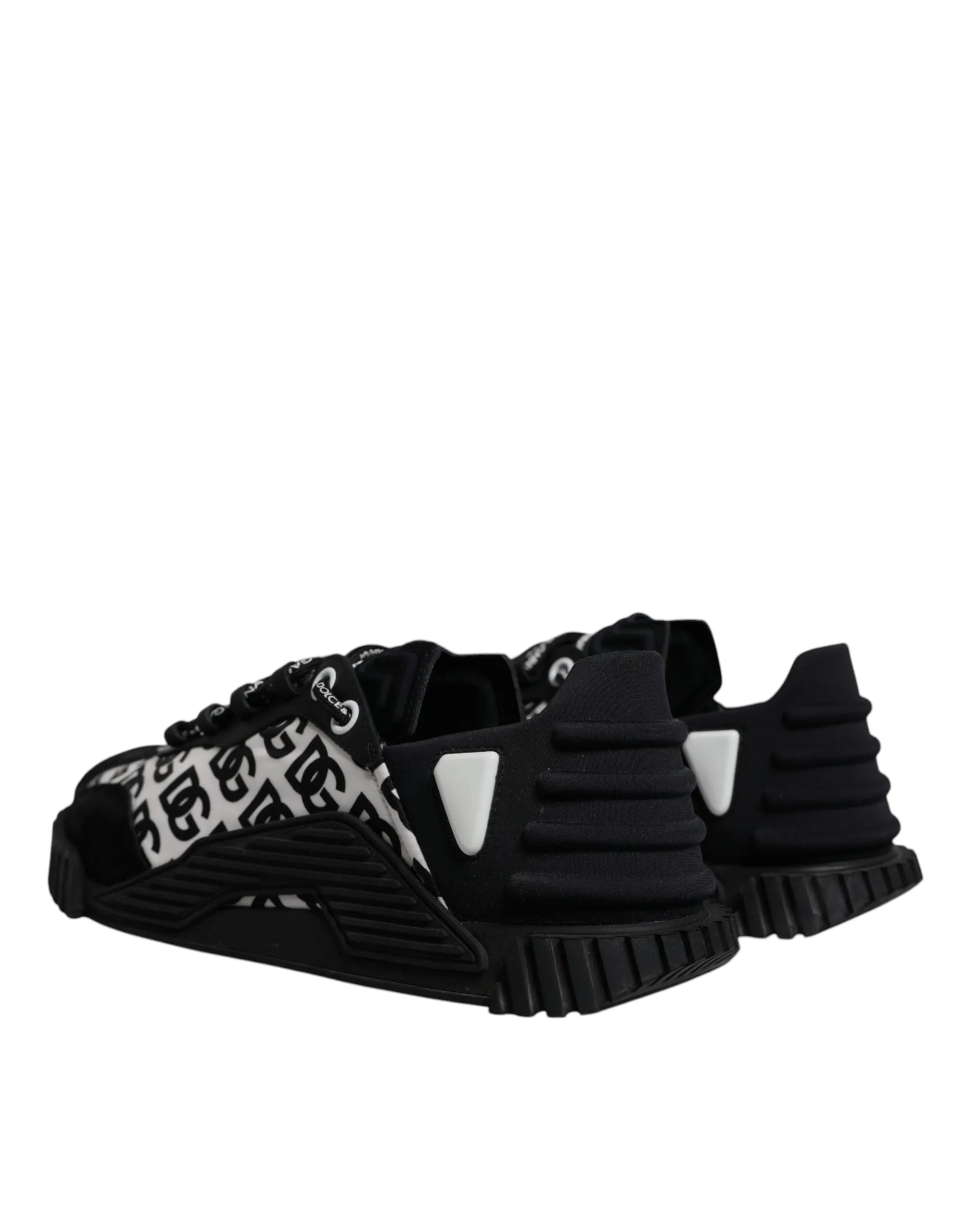 Black Logo Lace Up Low Top NS1 Sneakers Shoes