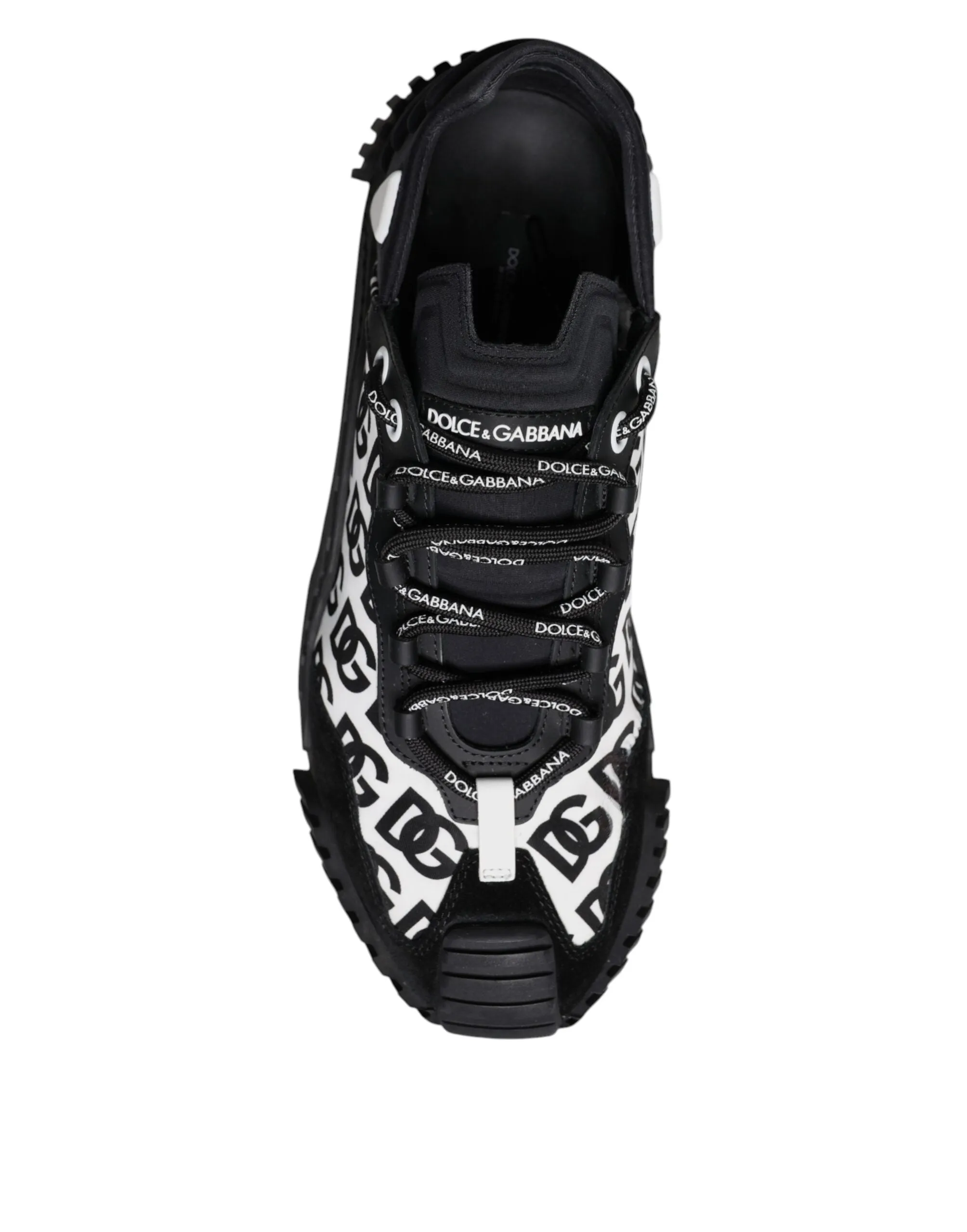 Black Logo Lace Up Low Top NS1 Sneakers Shoes