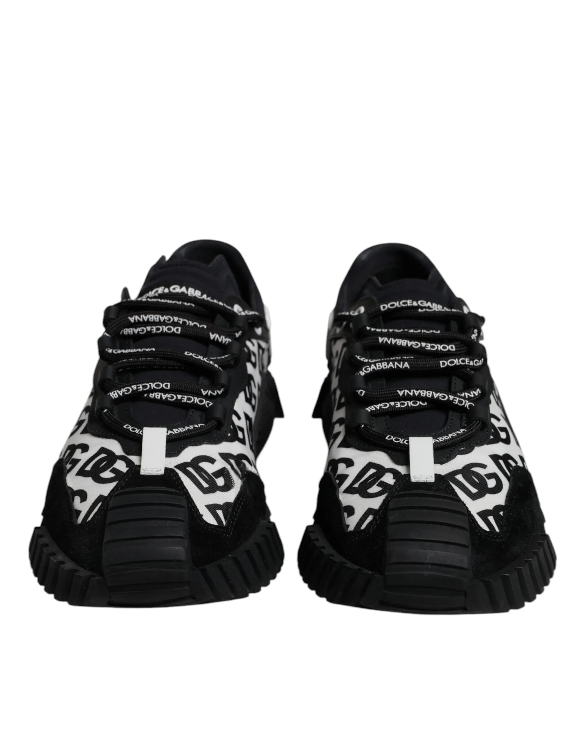Black Logo Lace Up Low Top NS1 Sneakers Shoes