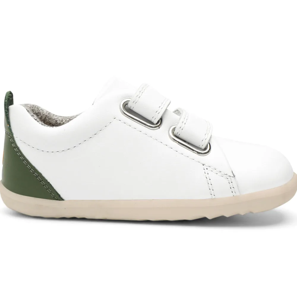 Bobux SU Grass Court White   Forest