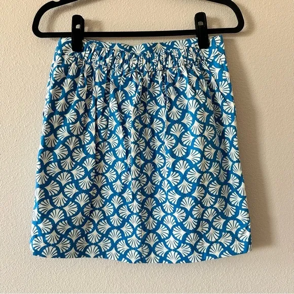 boden danby pull on mini skirt in moroccan blue