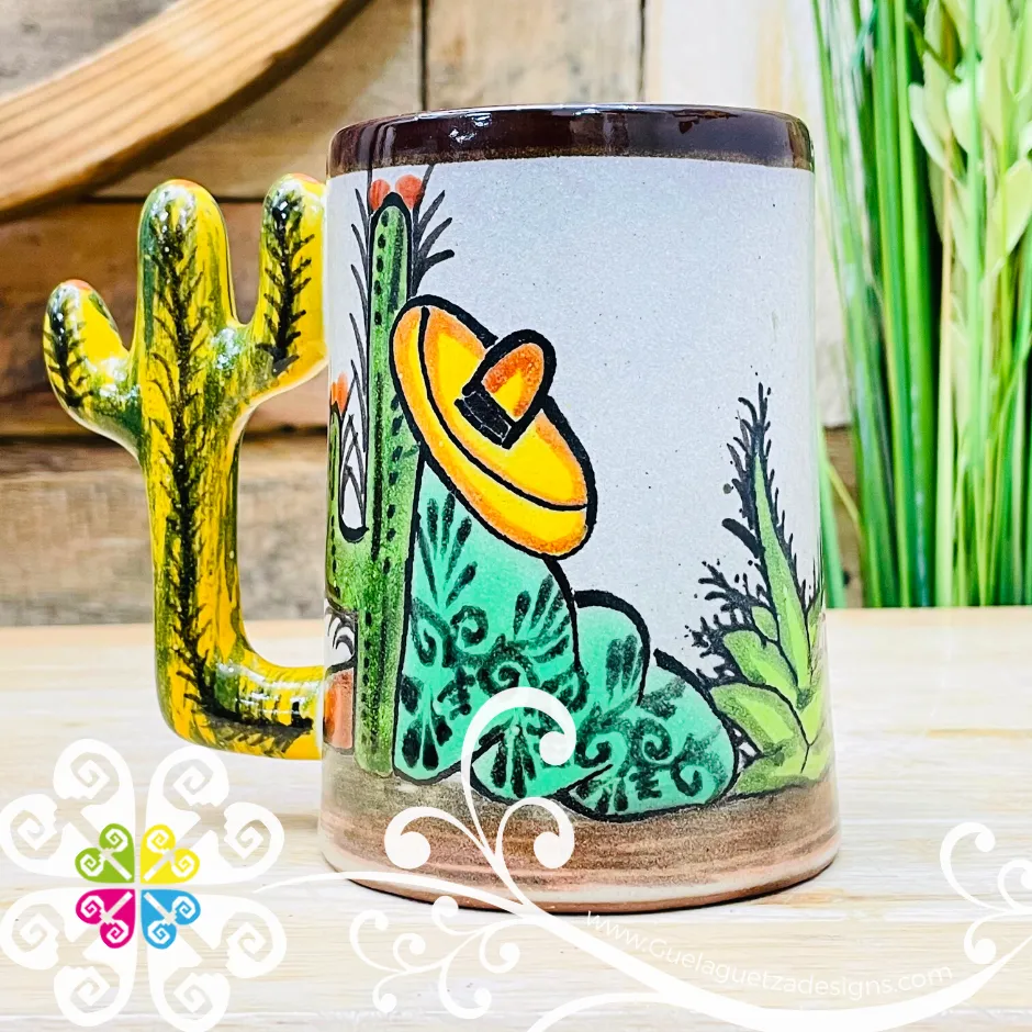 Cactus Beer Mug - Single Beer Mug