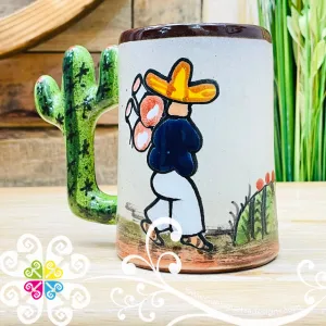 Cactus Beer Mug - Single Beer Mug