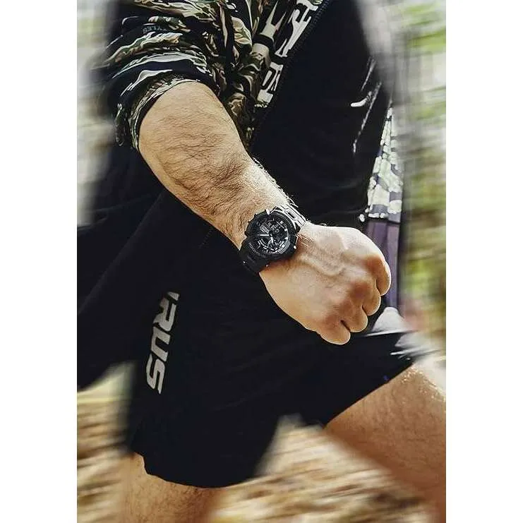 CASIO G-SHOCK BLUETOOTH PEDOMETER ANALOG DIGITAL BLACK MEN WATCH GBA-900-1AJF