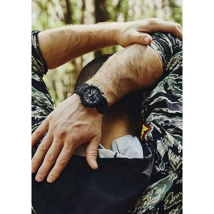 CASIO G-SHOCK BLUETOOTH PEDOMETER ANALOG DIGITAL BLACK MEN WATCH GBA-900-1AJF