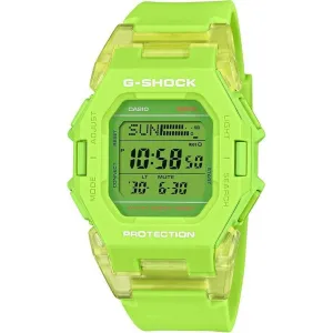 CASIO G-SHOCK BLUETOOTH PODOMETER DIGITAL DIAL NEON GREEN MEN WATCH GD-B500S-3JF