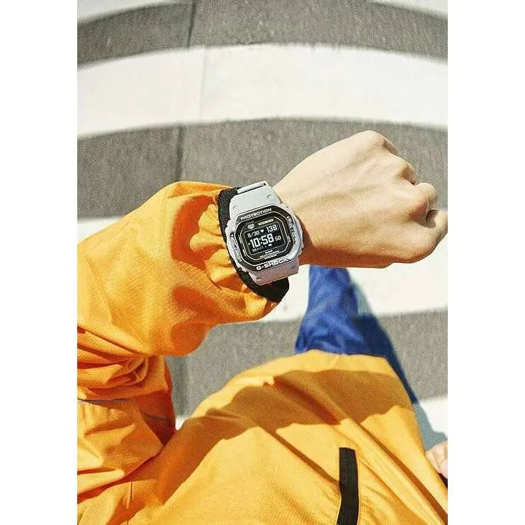 CASIO G-SHOCK G-SQUAD WEB-EXCLUSIVE BLUETOOTH GREY MEN WATCH DW-H5600MB-8A9JR