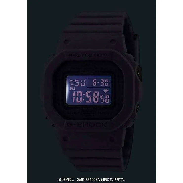 CASIO G-SHOCK MID-SIZE MODEL GREEN RESIN STRAP DIGITAL DIAL LADIES WATCH GMD-S5600BA-3JF