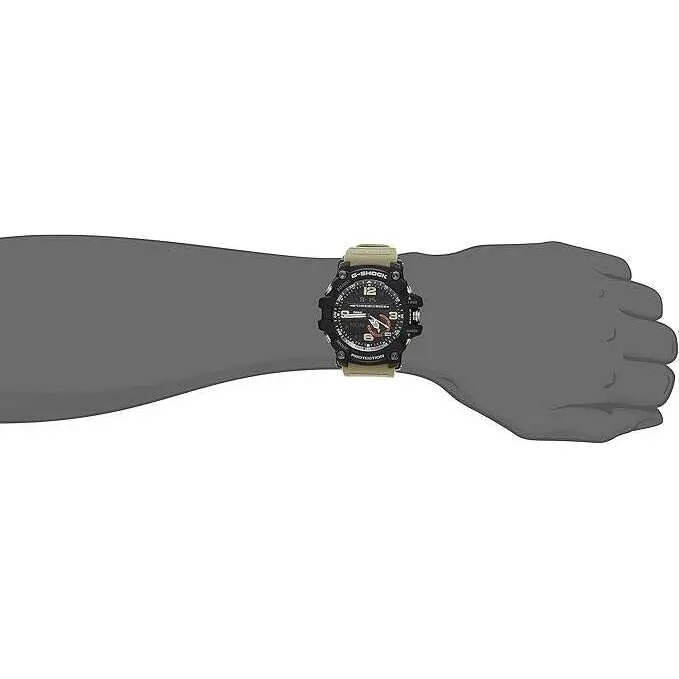 CASIO G-SHOCK MUDMASTER BEIGE & BLACK ANALOG DIGITAL MEN WATCH GG-1000-1A5JF
