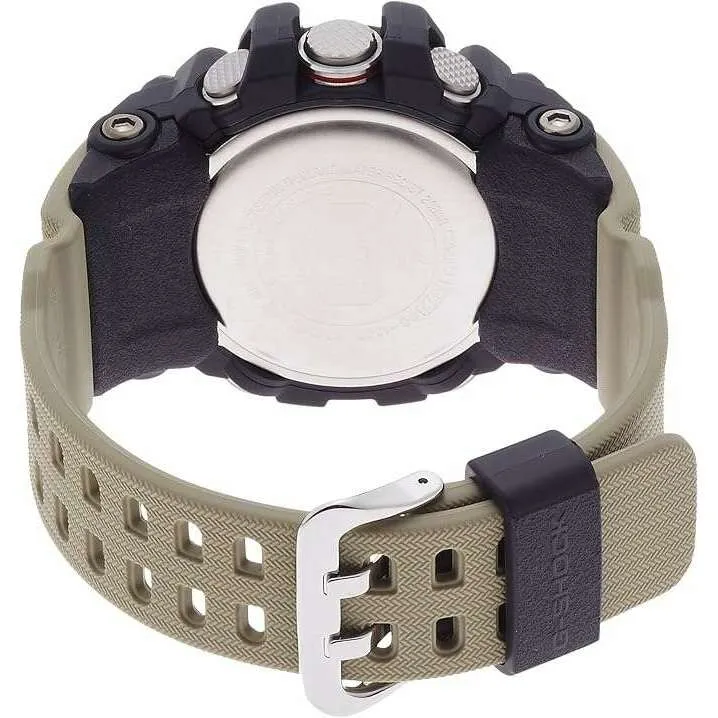 CASIO G-SHOCK MUDMASTER BEIGE & BLACK ANALOG DIGITAL MEN WATCH GG-1000-1A5JF