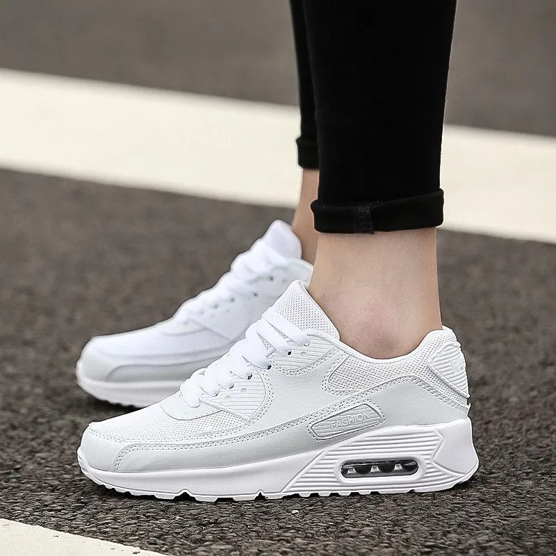Casual Sports Shoes Breathable Men's Sports Shoes Mesh Air Cushion Shock Absorption Running Shoes