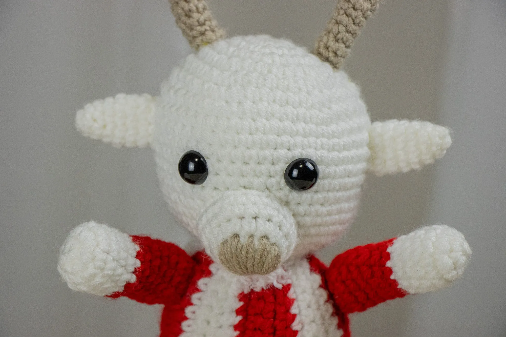 Chivas del Guadalajara Crochet Goat Mascot