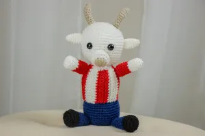 Chivas del Guadalajara Crochet Goat Mascot