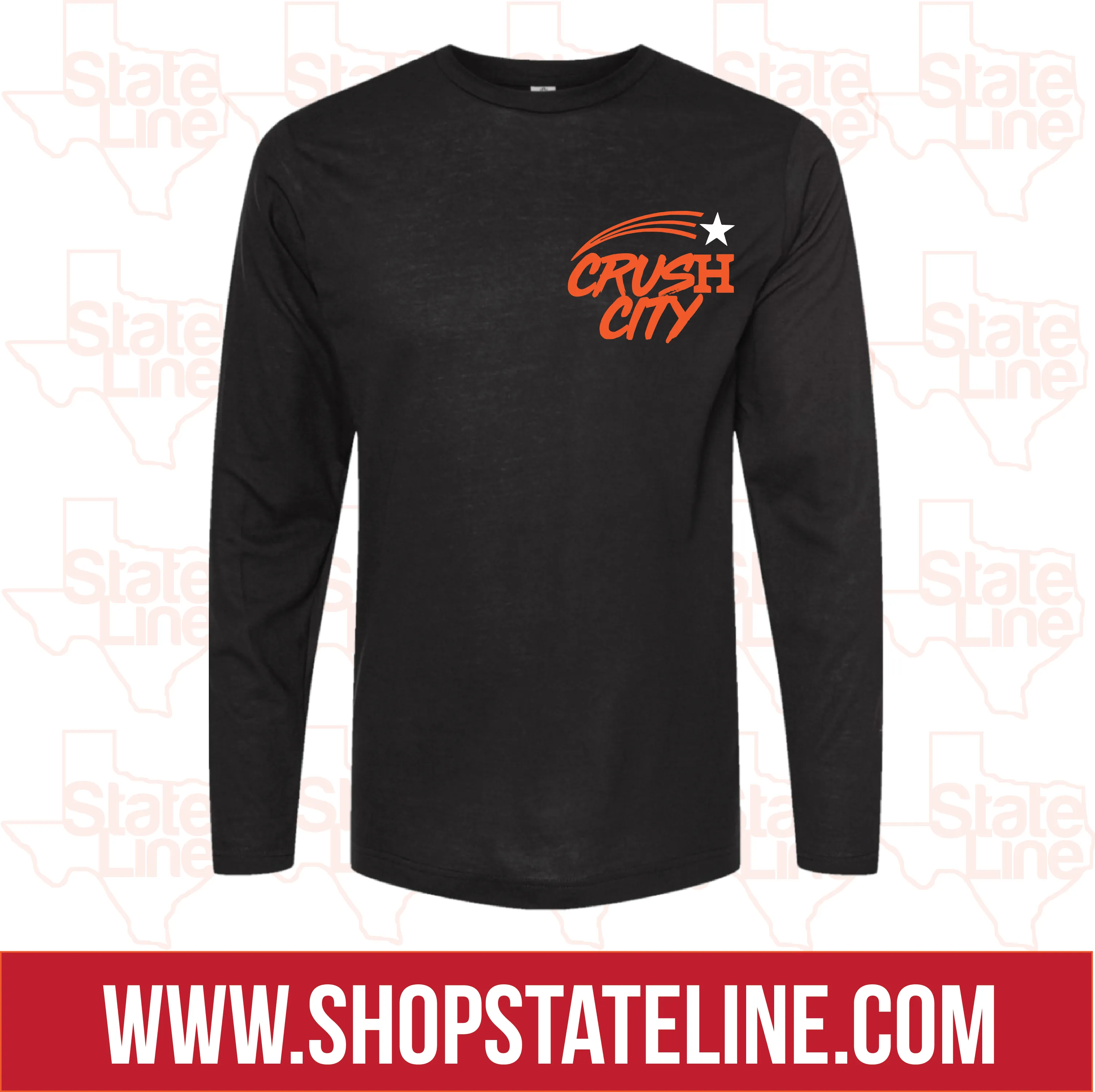 Crush City Star- Unisex Long sleeve