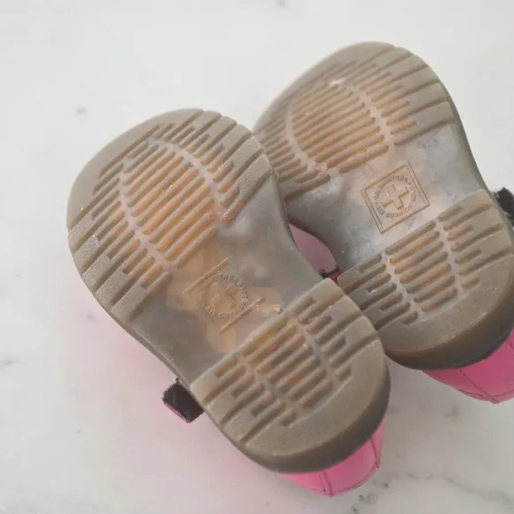 Dr. Martens TULLY Girls Pink Mary Jane Shoes