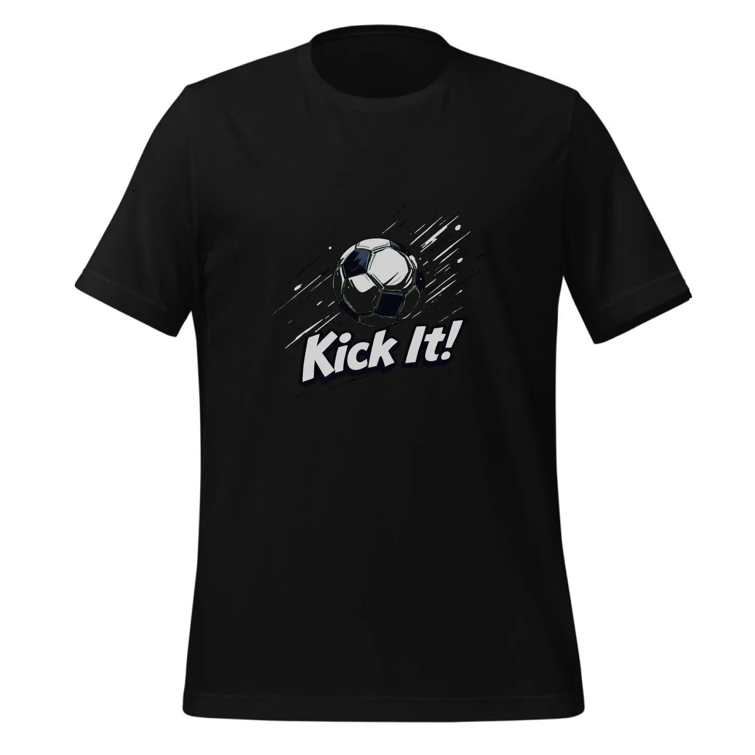 Dynamic Soccer Ball Kick It Design | Classic T-Shirt (Unisex)