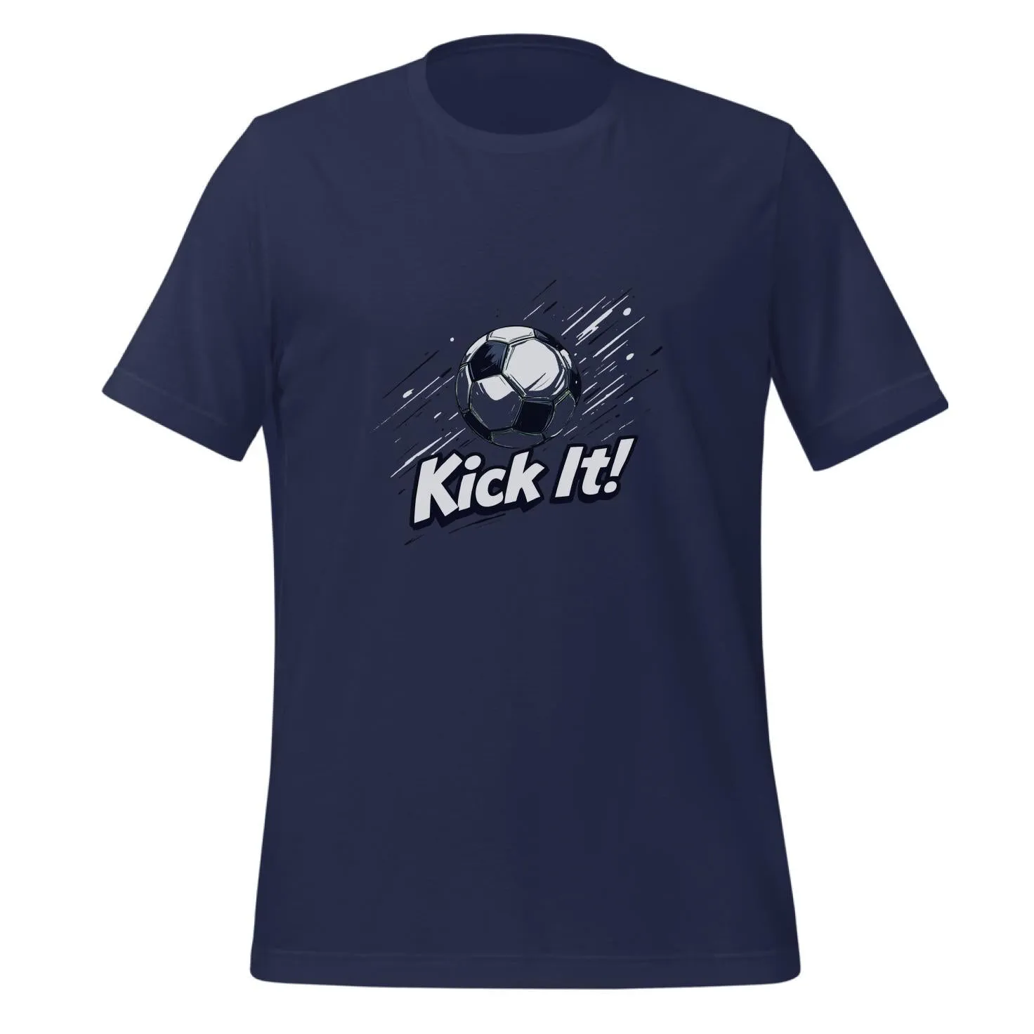 Dynamic Soccer Ball Kick It Design | Classic T-Shirt (Unisex)