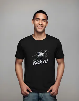 Dynamic Soccer Ball Kick It Design | Classic T-Shirt (Unisex)
