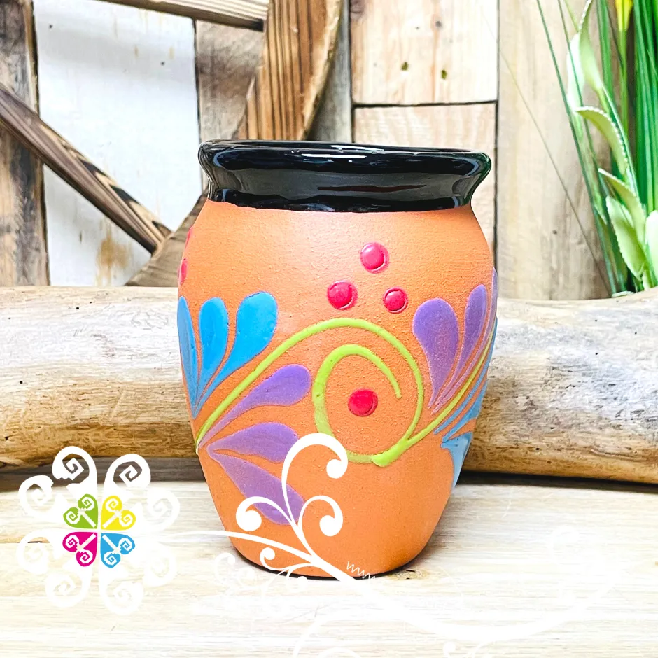 El Toxico Cantarito Cup - Loteria Cantarito  - Single Clay Cantarito