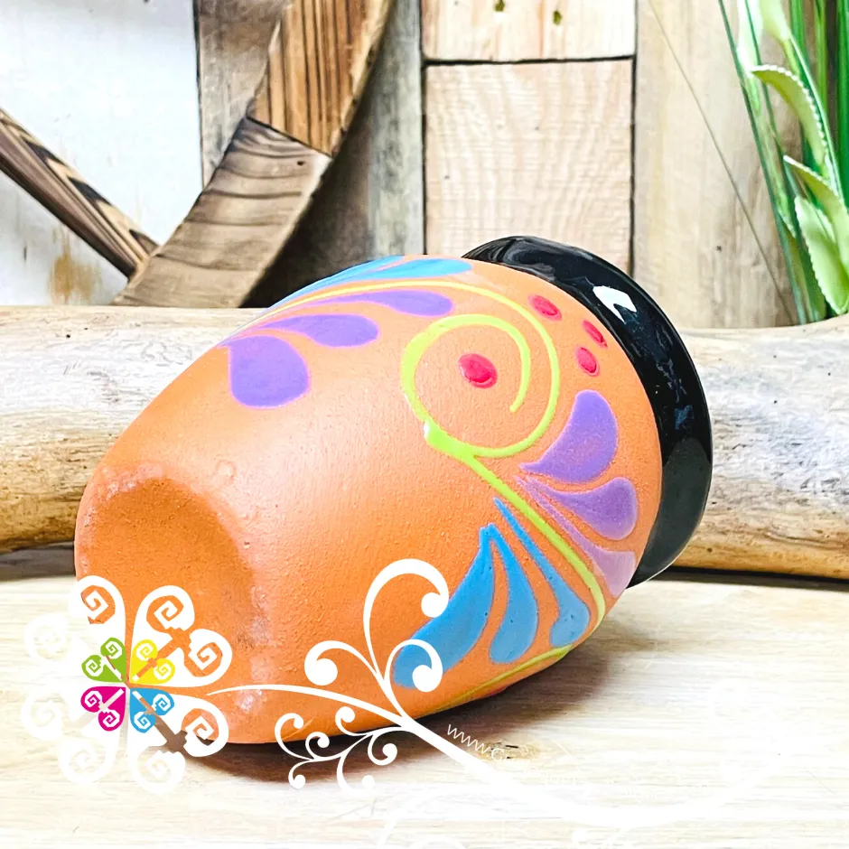 El Toxico Cantarito Cup - Loteria Cantarito  - Single Clay Cantarito