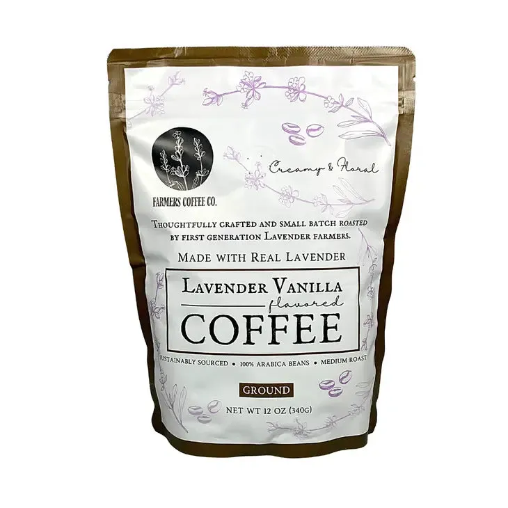 Farmers Coffee Co. Lavender Coffee's