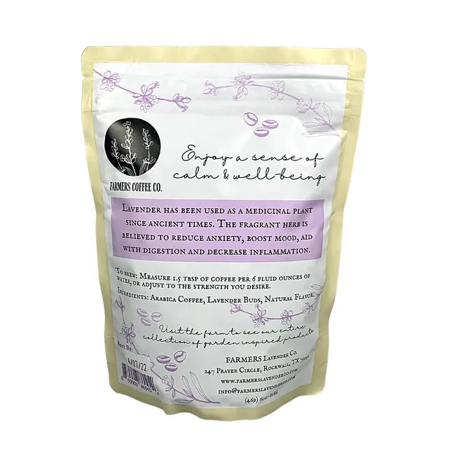 Farmers Coffee Co. Lavender Coffee's