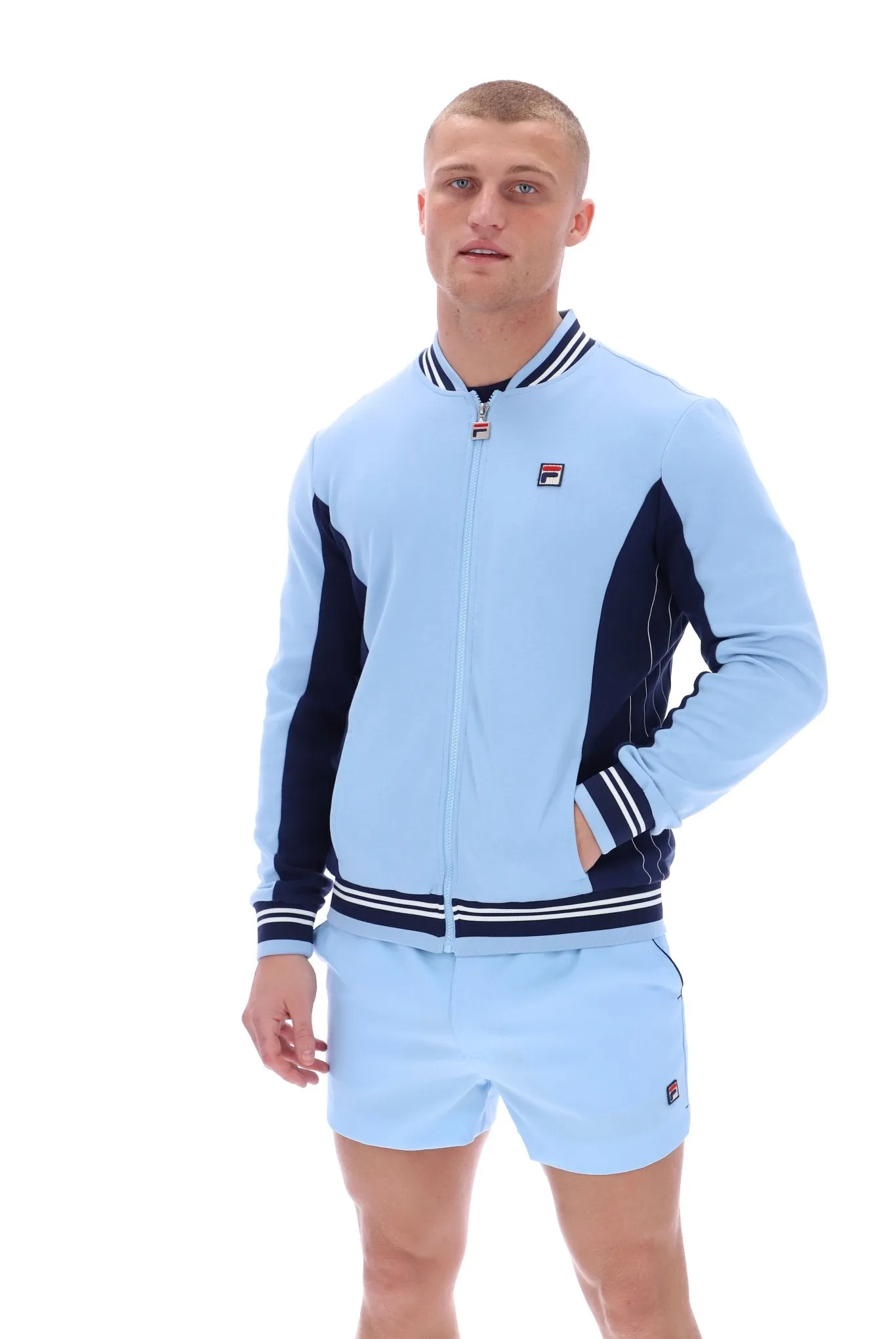 Fila Settanta Tracktop Bluebell/Navy/Gardenia